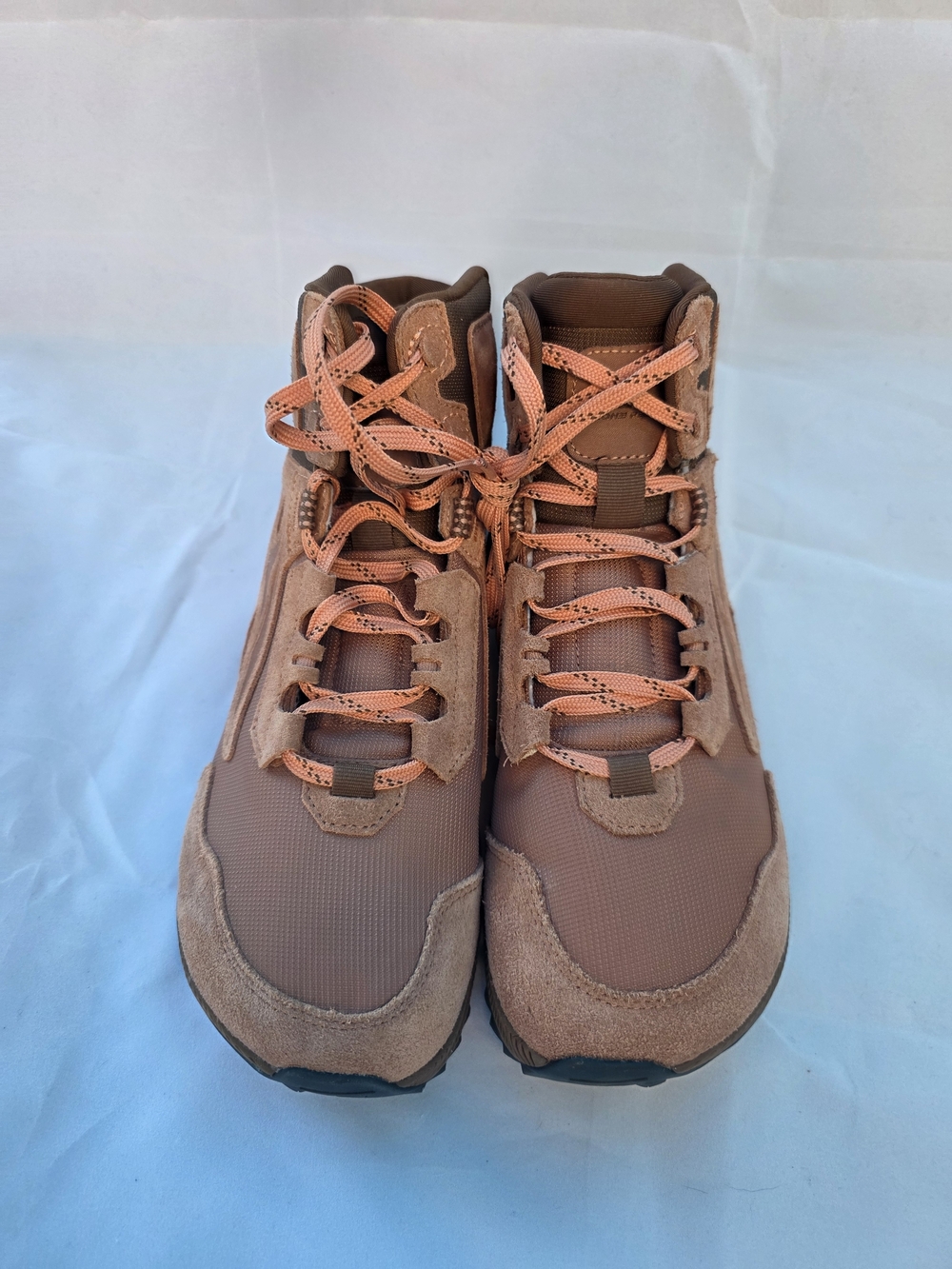 Altra Brown and Peach Trail Running Shoes